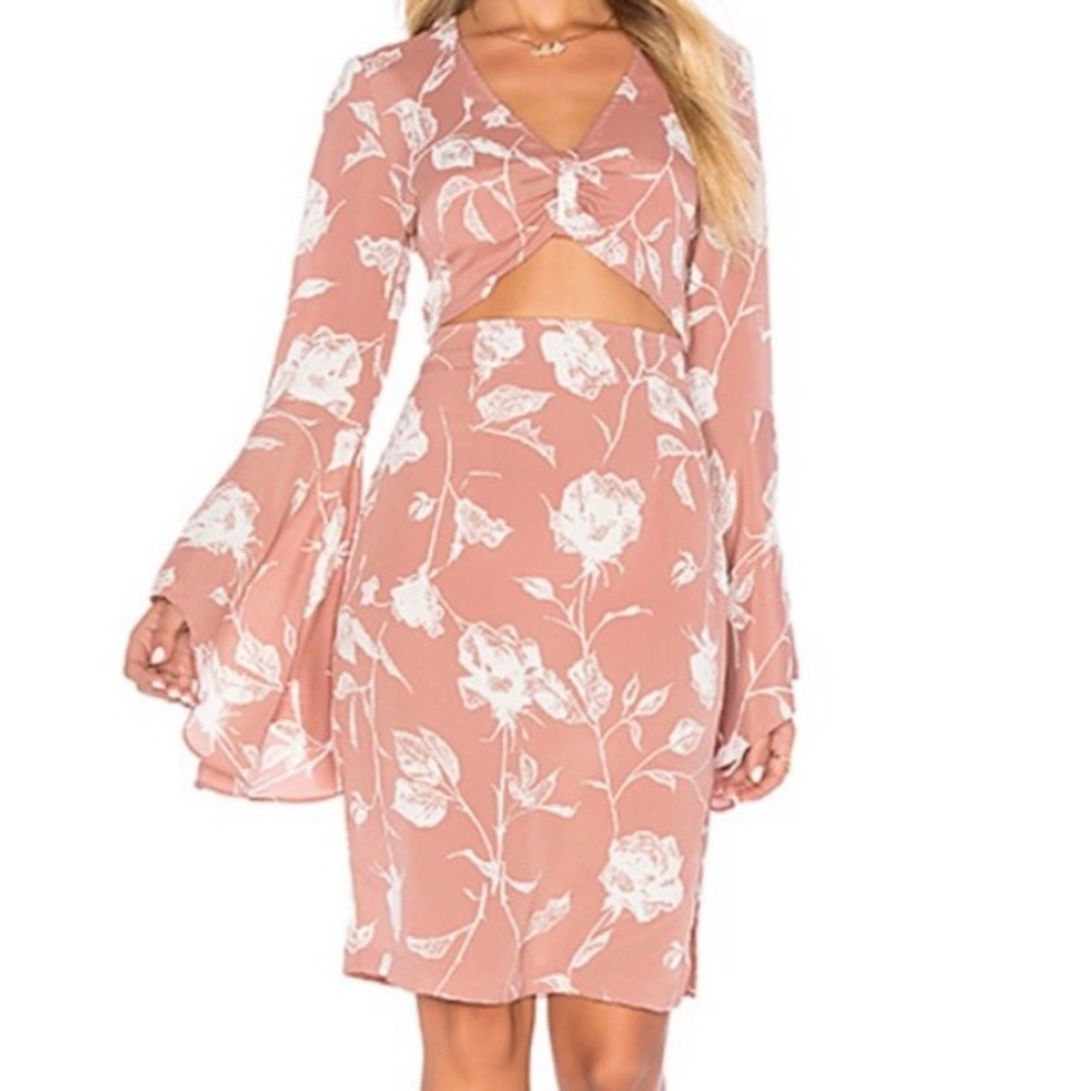 Flynn Skye Moscow Dress with cutouts Sz Xs